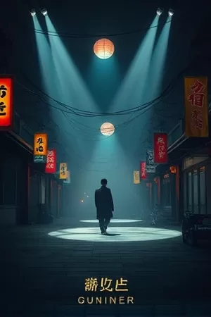 电影《逆流的河》文艺剧情竖版海报