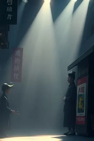 剧集《第七次日落》科幻悬疑竖版海报